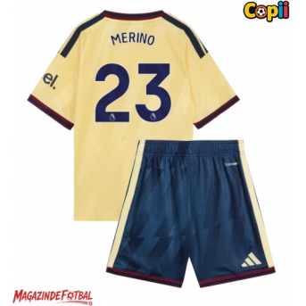Arsenal Mikel Merino #23 Echipament de Fotbal Replică 2026-27 Copii Treilea (+ Șorturi)